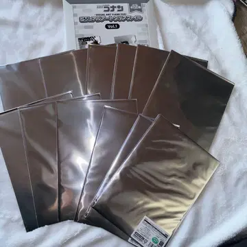 명탐정 코난 비주얼 아트 클리어 파일 vol.1 전 종류 세트