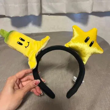 슈퍼 닌텐도 월드 바나나 별 머리띠