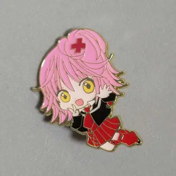 수호캐릭터! 히나모리 아무 핀즈 배지 PEACH-PIT전