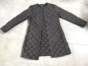 UNIQLO 그레이 퀼팅 다운 자켓 M 사이즈