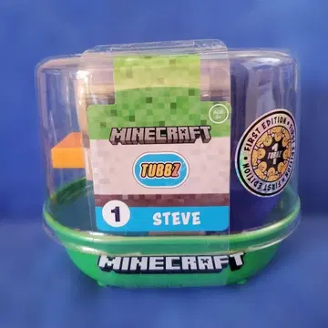 Minecraft TUBBZ 스티브 피규어