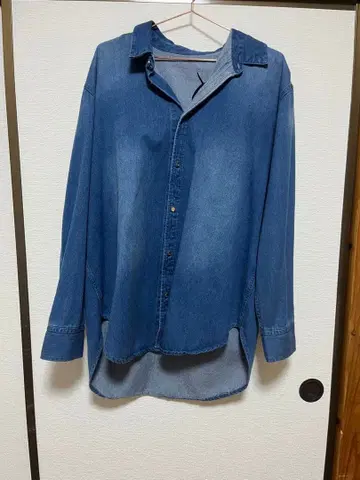 미착용 Rady 데님 긴팔 셔츠 Freesize