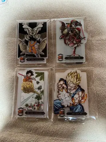 [컨디션 최상] 제일복권 드래곤볼 40th F상 4장 세트