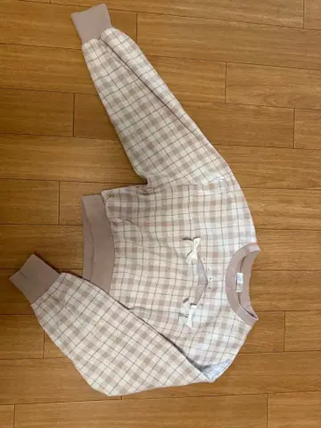 evelyn 에블린 더블 리본 맨투맨