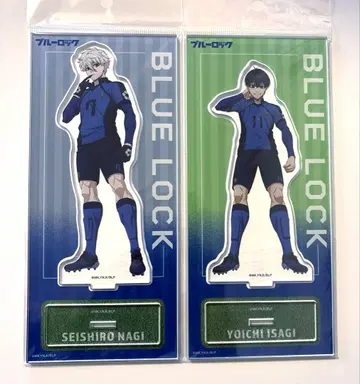 블루 록 아크릴 스탠드 유니폼 이사기 요이치 나기 세이시로