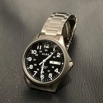 ALBA 풀 티타늄 손목시계 AQPJ402 중고