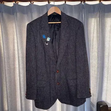 해리스 트위드 테일러드 자켓 archive