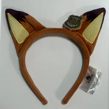 주토피아 닉 머리띠 상하이 디즈니