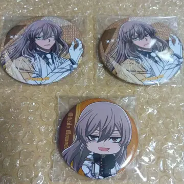 도원암귀 도지신문 글리터 캔 배지 핸즈 캔 배지