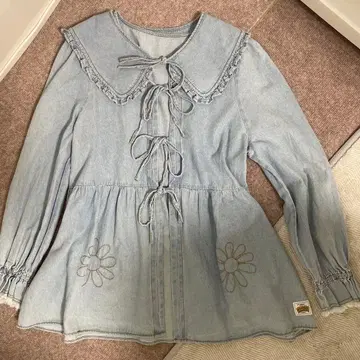 HELLO SAN FRANCISCO 데님 셔츠