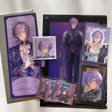 니지산지 사카키 네스 폴라로이드 씰 미니 파일 Impact 특전