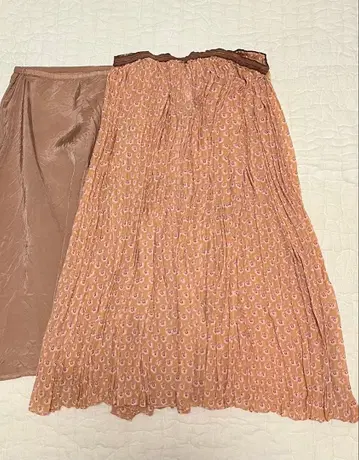 츠모리치사토 스커트 실크 100%