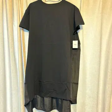 YAMADAYA MEDOM 블랙 티셔츠 원피스 38