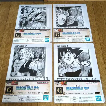 제일복권 드래곤볼 40th ~그 둘~ G상 클리어 파일 4종 세트