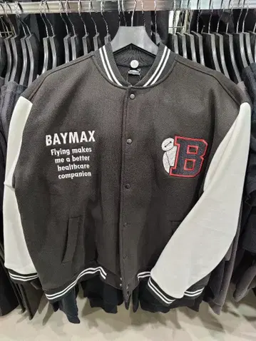 BAYMAX 바시티 자켓 M 사이즈