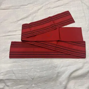 하카타 반폭 오비 순수 실크