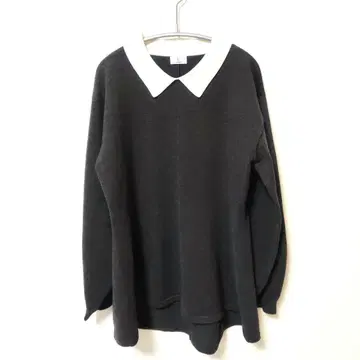 쿠미쿄쿠 카라 부착 튜닉 풀오버