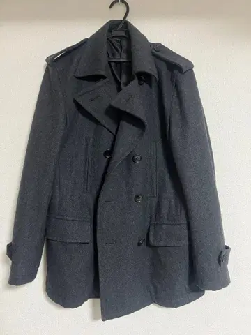 COMME CA ISM 그레이 피 코트 M 사이즈