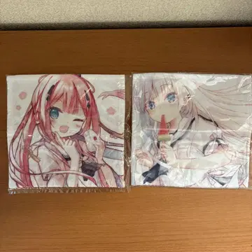 Summer pocktes 손수건 두 장