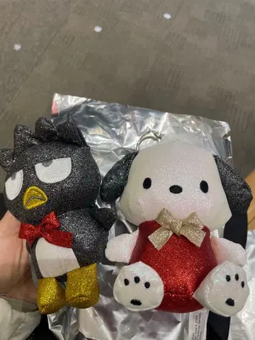 2026년 시크릿 마스코트 홀더 산리오 포차코 바츠마루 2체 세트