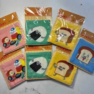 빵 도둑 코스터 4종류 오니기리 보이 먼저 맛없는 홋카홋카 7개