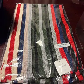 캐주얼 스탠다드 스트라이프 머플러