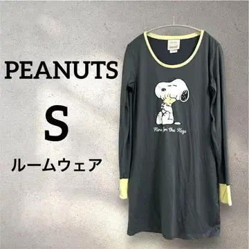 1점 한정 PEANUTS [ S ] 귀여운 스누피 룸웨어 원피스