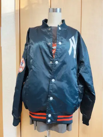 양키스 바시티 자켓 네이비 남성용 L