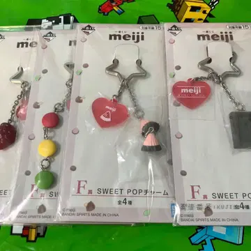 meiji 제일복권 F상 SWEET POP 참 전4종 컴플리트