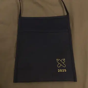 게이오 미타 연합회 네이비 숄더백 2025 로고