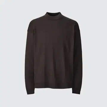 UNIQLO 메리노 블렌드 모크넥 스웨터 남성용