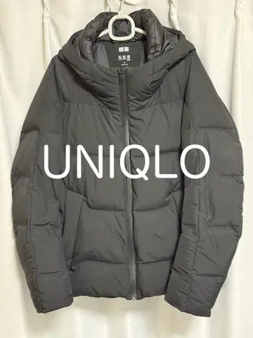 유니클로 다운 자켓 블랙