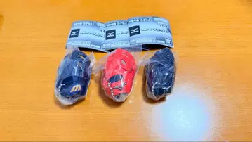 미즈노 캡슐 토이 야구 그로브 컬렉션 MIZUNO 3개 세트