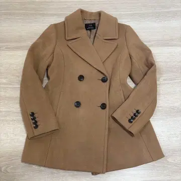 23구 베란디/울 피코트/더블 버튼