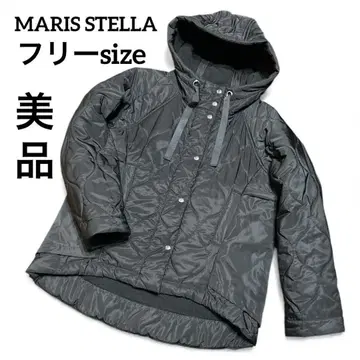 최종 가격 인하 마리스 스텔라 퀼팅 자켓 내 플리스 블랙 프리