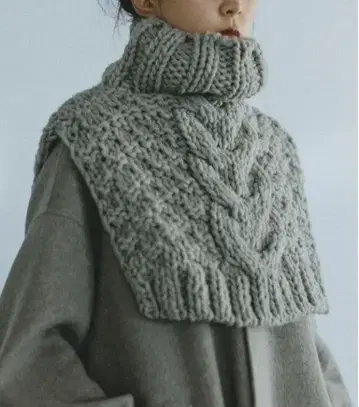 택 포함 새상품 카구레 페루 숄더 니트 워머