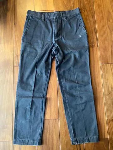 GOD SELECTION XXX 치노 팬츠 테이퍼드 코튼 M 그레이