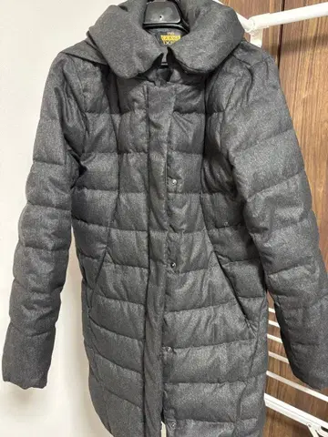 THE GOOSE DOWN 후드 부착 다운 자켓 L 사이즈 그레이