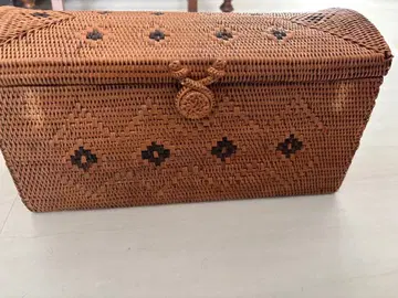 인도네시아 아타 덮개 달린 바스켓