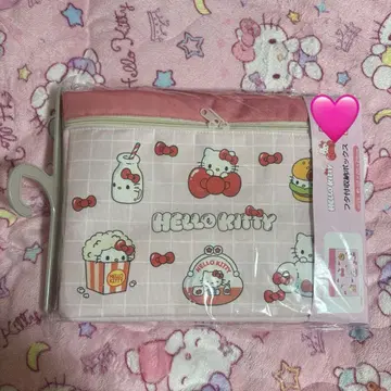 아베일 헬로키티 뚜껑 포함 수납 박스