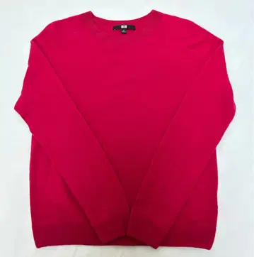 유니클로 캐시미어 100% 3D 니트 스웨터 M