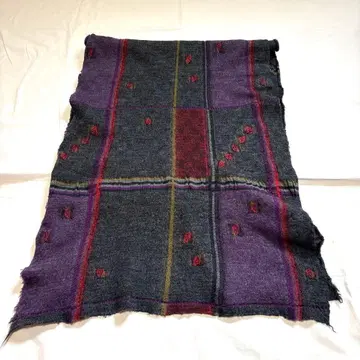 자우풍 딸기 무늬 초롱 스톨 287 x 58 새상품급