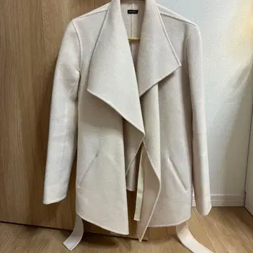 JOSEPH 하프 코트 사이즈 36 아이보리