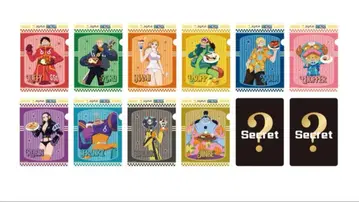 원피스 조이풀 콜라보 클리어 파일 컴플리트