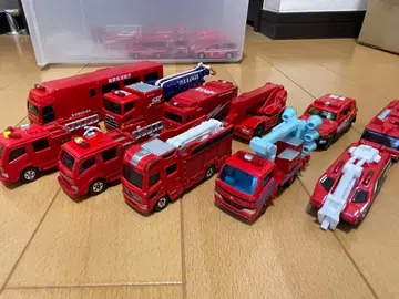 롱 토미카 2대입 소방 차량 세트