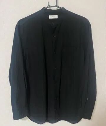 긴팔 셔츠 블랙 화이트 2세트