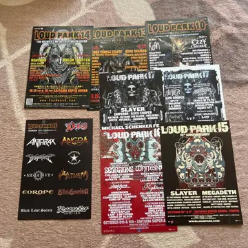 LOUD PARK 라우드파크 플라이어 스티커