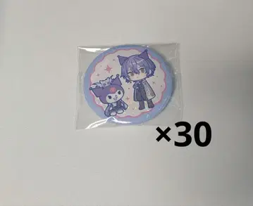 니지산지 산리오 콜라보 캔뱃지 코야나기 로우 묶음 판매