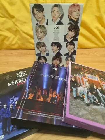 JO1 DVD 4점 세트