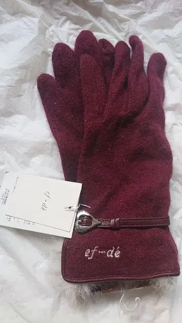 ef-de 버건디 장갑